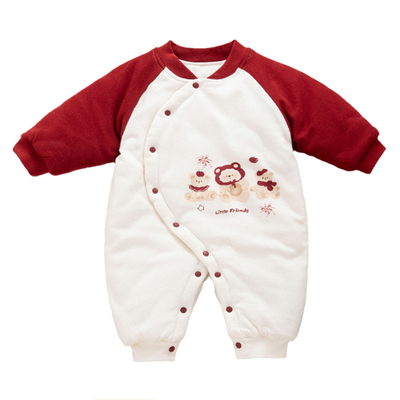 婴儿满月百天衣服套装蛇宝宝年服