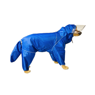 宠物狗狗大狗中大型犬金毛萨摩耶阿拉斯加全包雨衣连帽包尾巴雨具