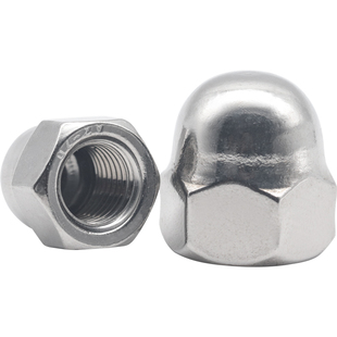 不锈钢盖型螺母大全盖形圆头螺帽盖螺丝帽盖盖帽盖母m3m4m5m6m8