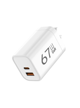 67W氮化镓适用苹果PD45W充电器头