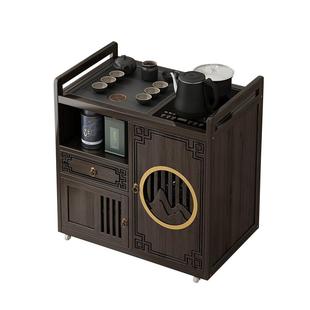 茶桌家用小茶台可移动茶几非实木阳台茶车多功能烧水壶一体茶水柜