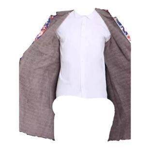 加绒加厚罩衣成人冬季外穿厨房围裙防水耐磨四川省服男款女工作服