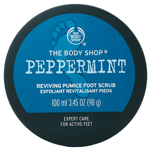 TheBodyShop美体小铺双面搓脚板 薄荷清凉足部磨砂去角质去死皮