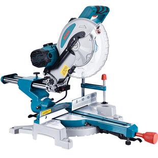 博大多功能锯铝机45角锯拉杆斜切锯高精度铝型材切割机木工角度锯