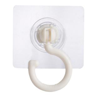 免钉无痕吸顶挂钩免打孔大号蚊帐帘子粘钩家用粘胶衣帽够厨房承重