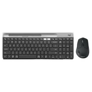 罗技K580键盘M720无线蓝牙鼠标套装MAC安静办公家用便携电脑键鼠