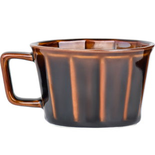 波佐见烧燕麦早餐杯陶瓷微波炉加热牛奶杯泡麦片专用碗喝粥的杯子