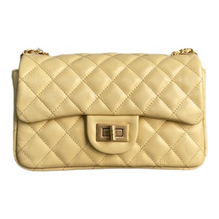 ~进口头层牛皮~外贸订单工厂客户悔单清仓时尚经典小金球链条包