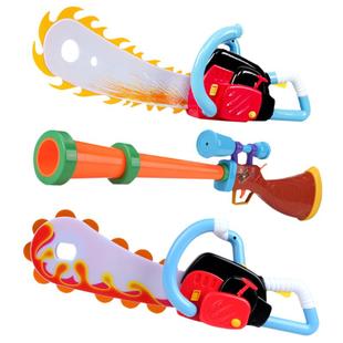 熊出没伐木工具套装电锯玩具枪光头强枪锯全套送孩子生日礼物