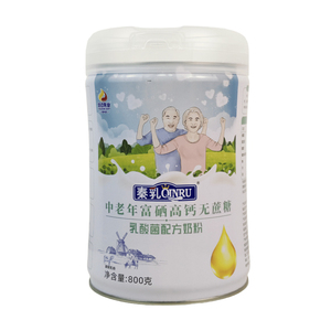 秦乳中老年奶粉高钙无蔗糖