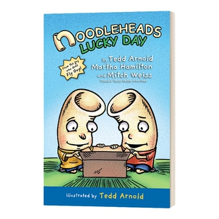 英文原版 Noodleheads Lucky Day 5 傻瓜面条头小子5 幸运的一天 全彩漫画 儿童故事图画书 通粉的幸运日 英文版 进口英语原版书籍