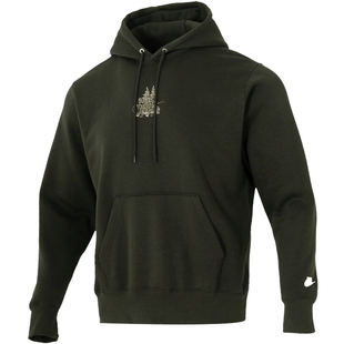 Nike耐克男装卫衣2025冬季新款运动休闲加绒保暖套头衫HV1217-355