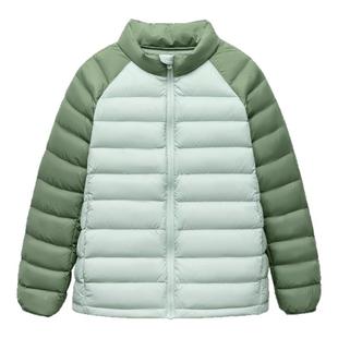 迷你巴拉巴拉男童女童羽绒服2025冬季新款三防轻薄款亲子羽绒外套