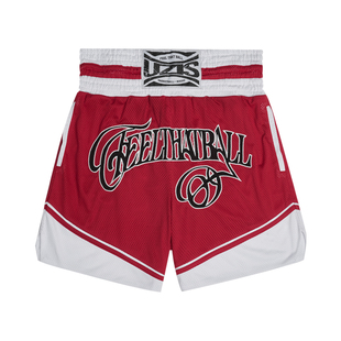 有志者UZIS 美式篮球拳击短裤男运动训练夏季网眼四分裤[重拳出击