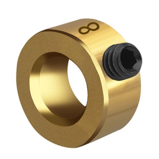 沃一木工打孔限位止推环钻头限位环麻花钻定位器镀钛限位圈定深器