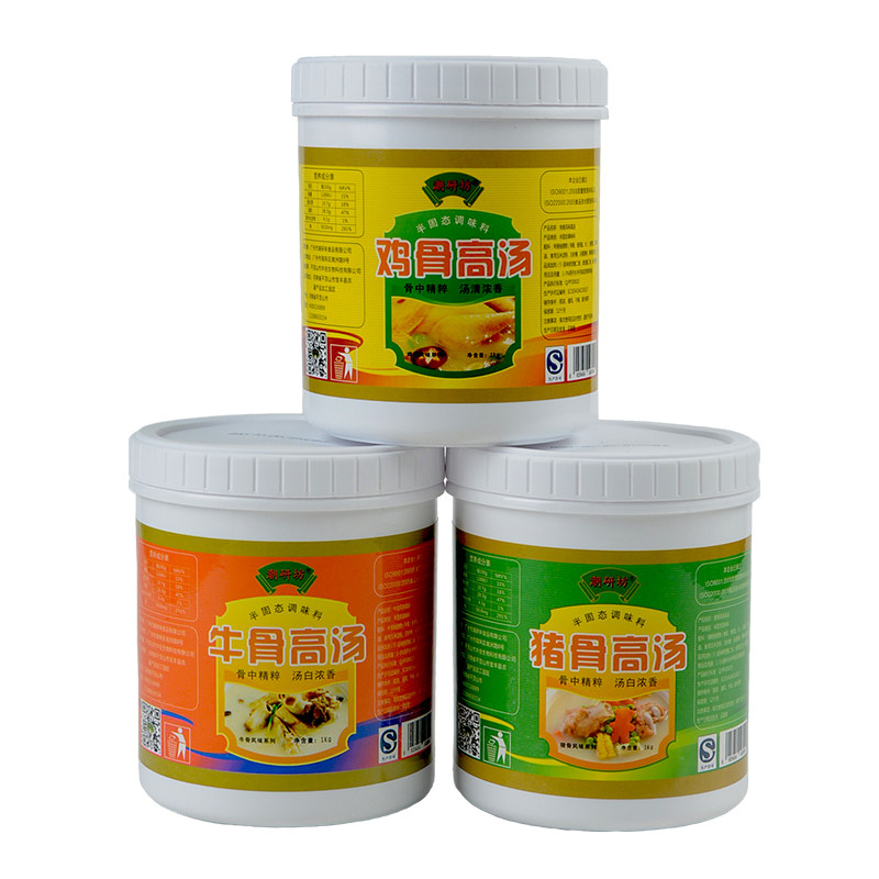 大骨浓缩商用1KG火锅牛猪白汤