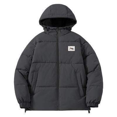 连帽加厚棉服男款青少年冬季