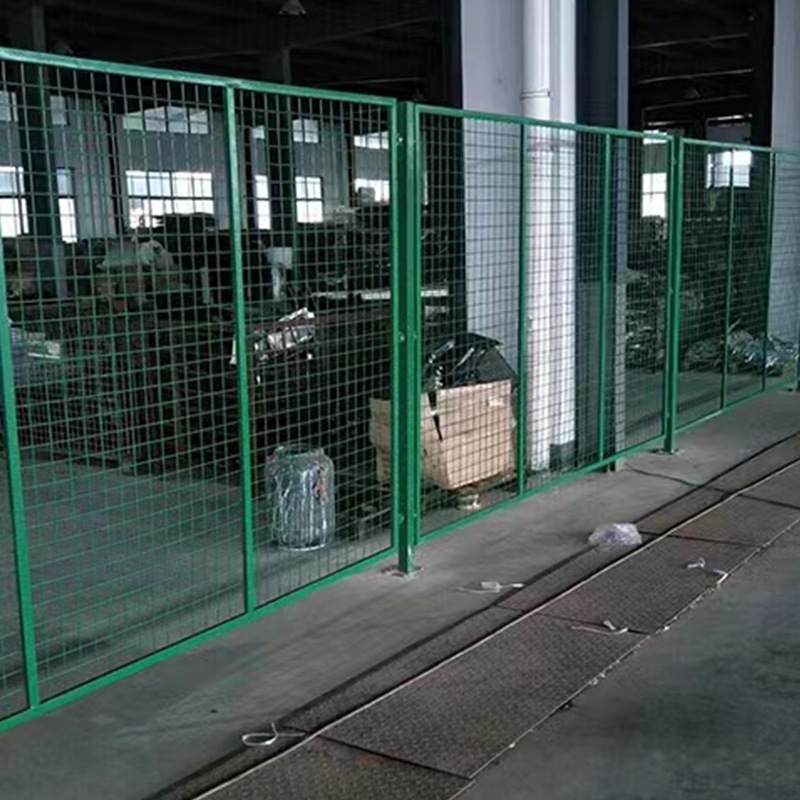 车间隔离网工厂设备隔断快递机器人围栏隔离网分拣仓库仓库网隔离