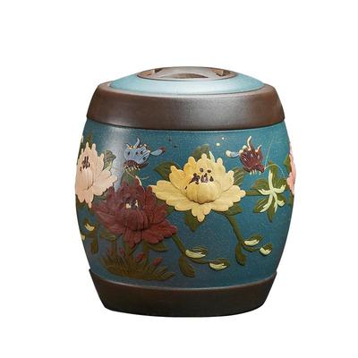 玖晟祥紫砂宜兴中式复古茶叶罐