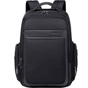 北极猎人双肩包男大容量商务背包电脑包男士短途出差旅行包定制