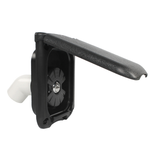 房车重力加水口注水口旅居车拖挂翻盖式加水改装配件带盖方形