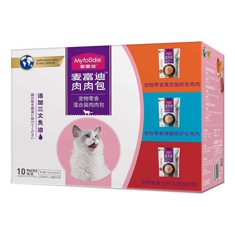麦富迪肉肉包湿粮营养补水