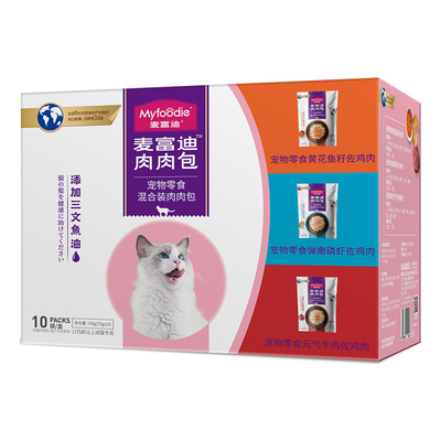 麦富迪肉肉包湿粮营养补水