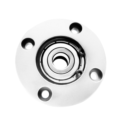 圆法兰轴承座组件带轴双轴承