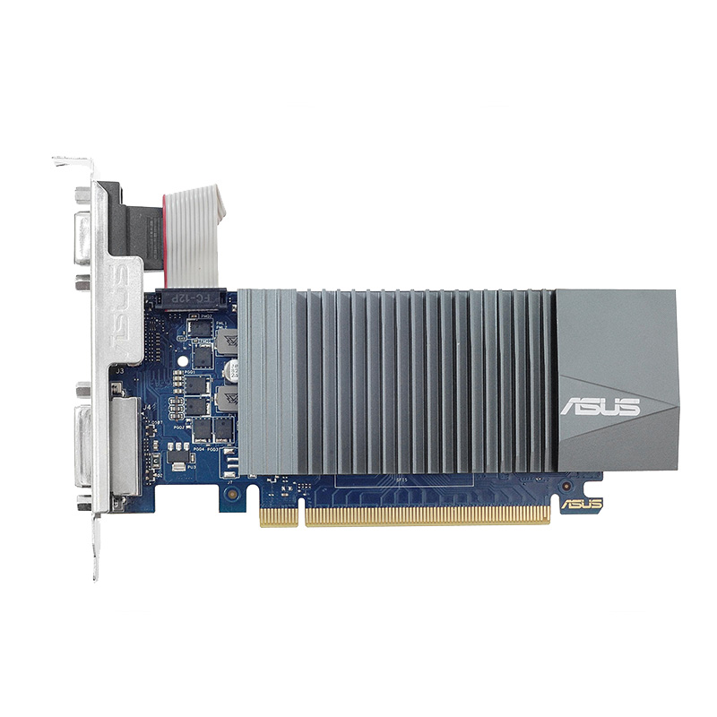 Asus/华硕旗舰店GT710家用办公独显2G显存半高刀卡显卡亮机卡