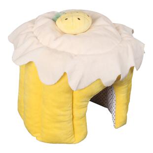 我和它兔子躲避屋棉窝侏儒兔睡觉窝无底过冬保暖窝兔兔荷兰猪豚鼠