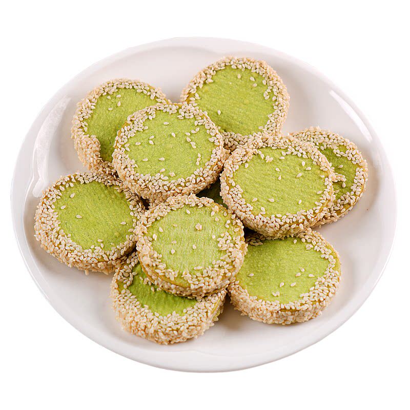 绿茶佛饼300g广式茶糕点甜品