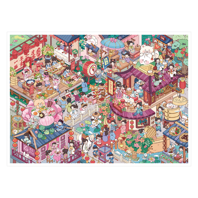 造景贴纸超大版立体微缩场景合集