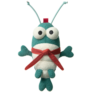 问童子 虾兵挂偶 毛绒布艺玩偶包包小挂件钥匙扣公仔玩具