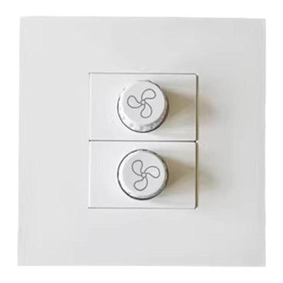 86型无极旋钮电风扇老式吊扇控制器调速器插座面板三位调速开关