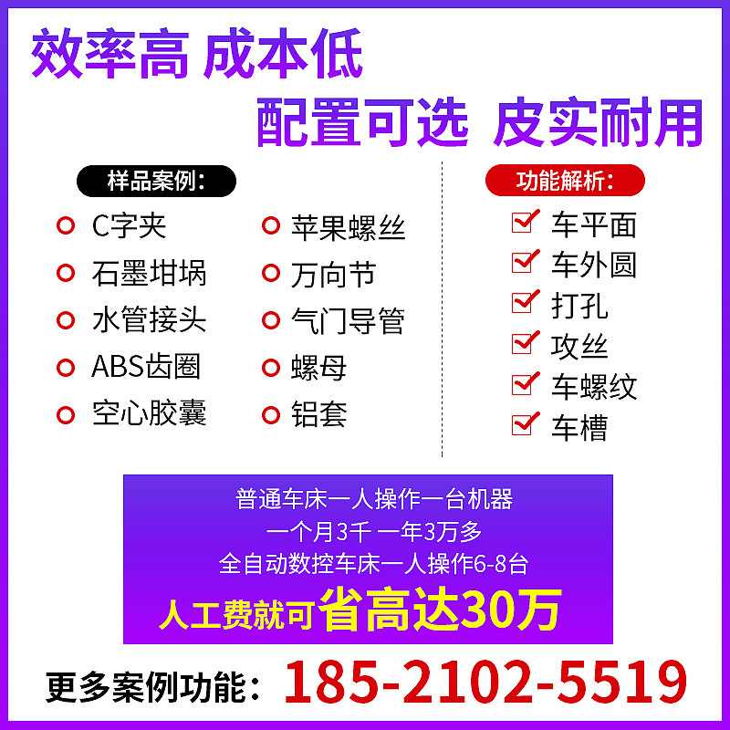 上海通实TS80S双头车床数控仪表车床双头全自动送料数控机床