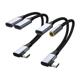 萨科雷耳机音箱音频转接线type-c转3.5mm接口手机平板声卡转接音频加充电适用苹果华为小米OPP三星VIVO二合一