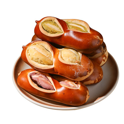 任选12件优惠】八千步碱水面包代餐无添加蔗糖碱水棒儿童解馋食品