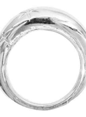 六芒星雕刻闭环戒指GREYMATTER