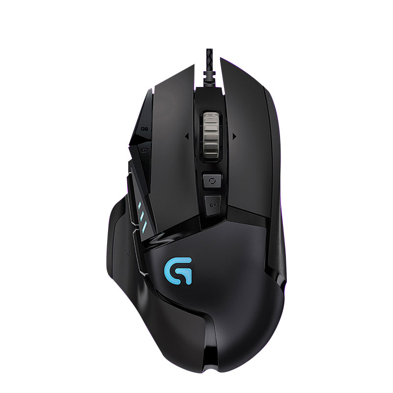罗技g502 hero主宰者游戏鼠标有线RGB背光电竞专用csgo吃鸡宏拆包