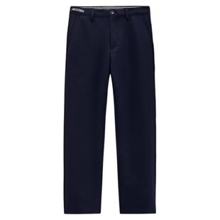 【商场同款】九牧王秋冬男士高弹男士黑色休闲裤厚款御寒裤子