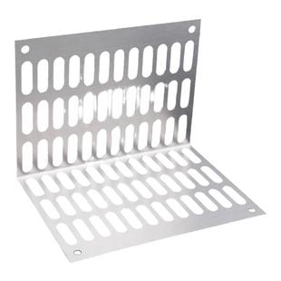 不锈钢下水管道L型过滤网 浴室洗手间侧墙侧面防堵片侧排地漏格栅