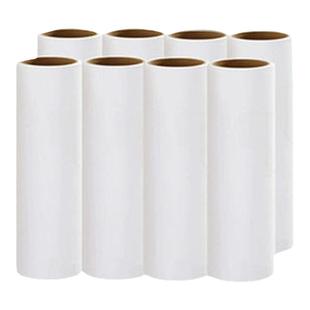 16CM大号粘毛器卷纸斜撕式除尘纸管粘毛刷纸芯去毛刷胶纸替换套装