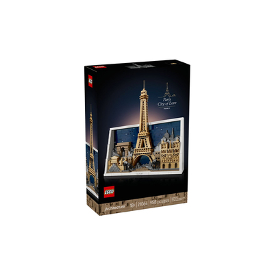 【自营】LEGO乐高21064巴黎-爱之城拼搭积木礼物