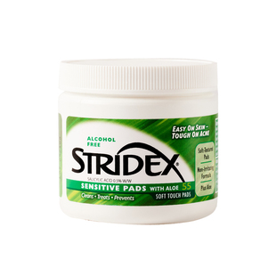 【2盒】stridex刷水杨酸棉片官方祛痘去闭口粉刺清洁控油去角质