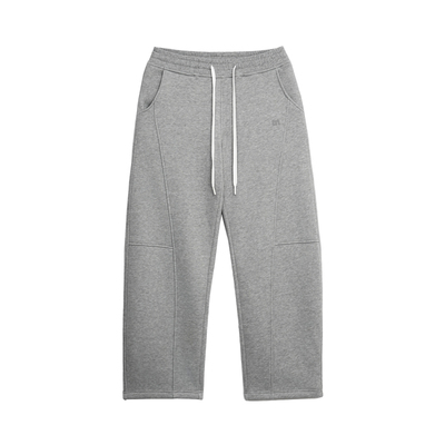 【450G奥利绒】BODYDREAM软糯舒弹加绒弯刀卫裤秋冬慵懒风香蕉裤