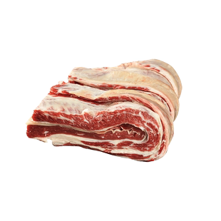 清真牛腹肉 肉肥 泰德牛鲁西黄牛肉2斤 炖肉食材 新鲜牛腹肉