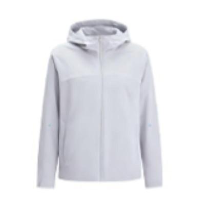 鸭鸭轻薄羽绒服短款连帽