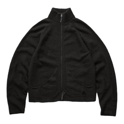 ROA马海毛羊毛混纺休闲开衫