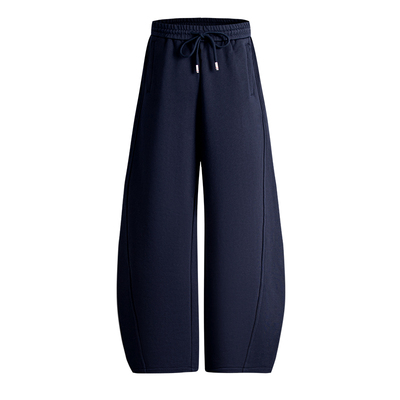 Navigare高腰厚款纯棉休闲裤