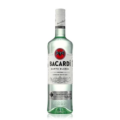 原装百加得白朗姆酒bacardi750ml